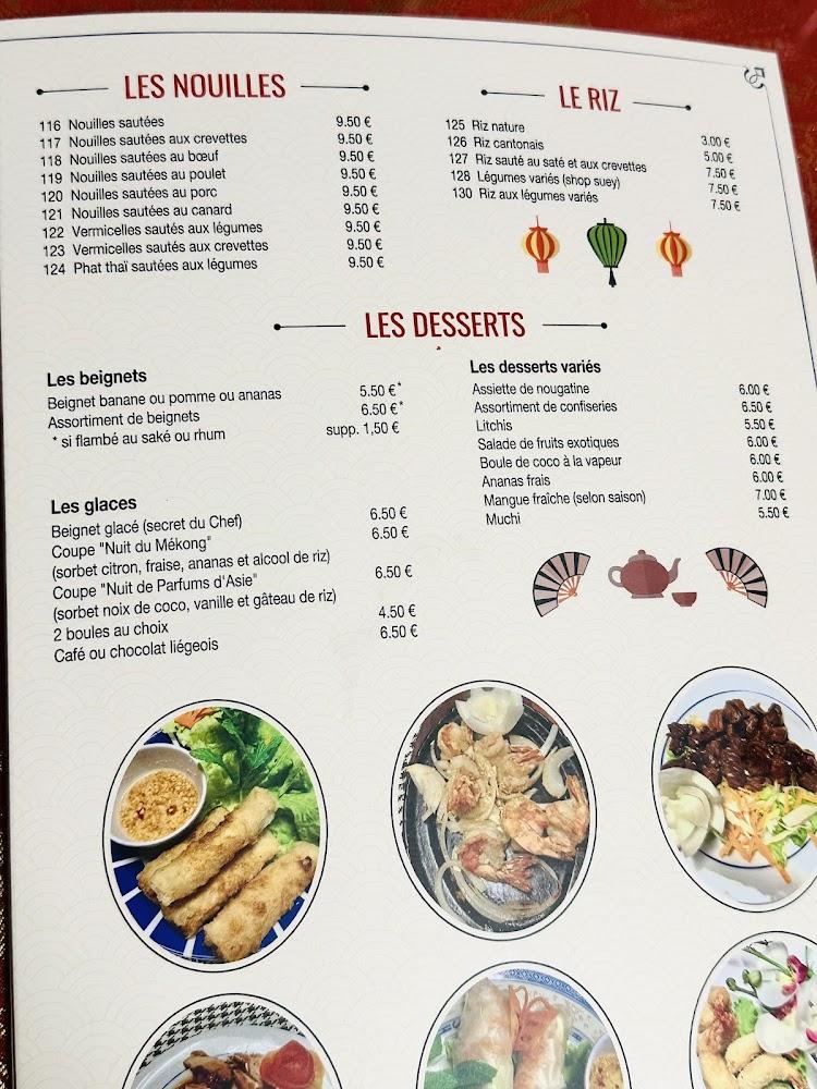 Parfums D'Asie - Menu Image 1