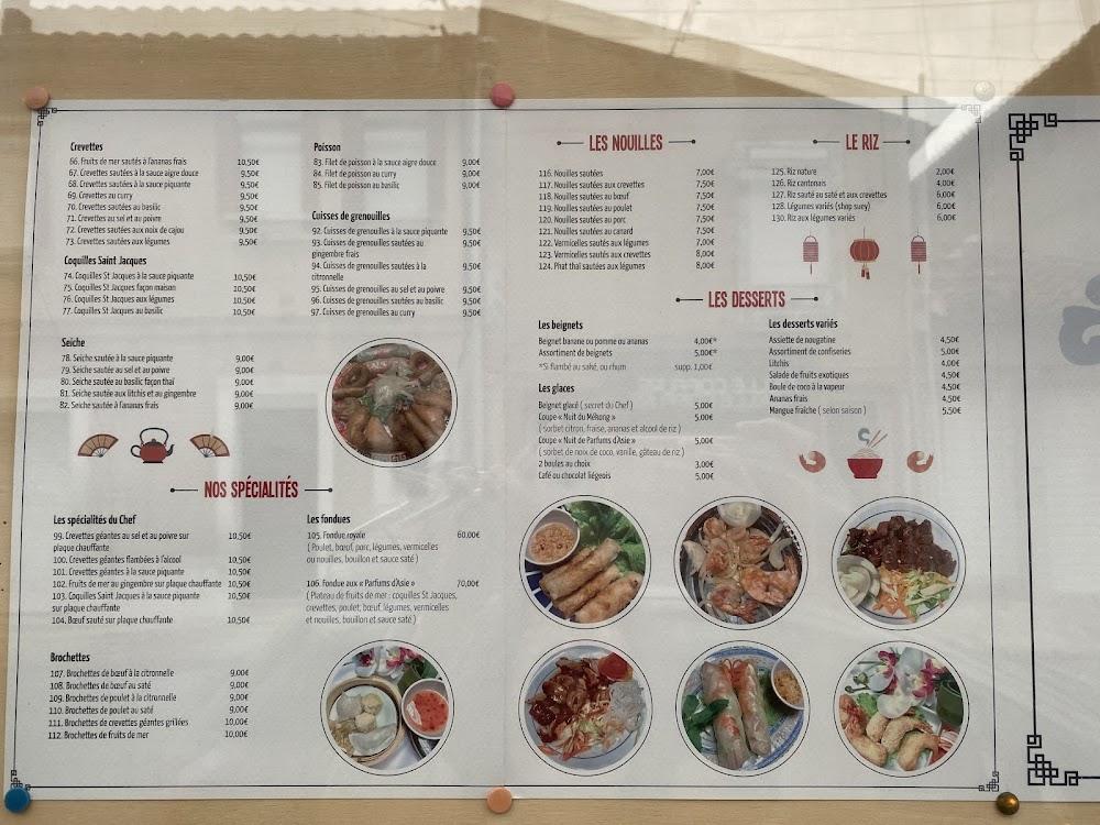 Parfums D'Asie - Menu Image 4