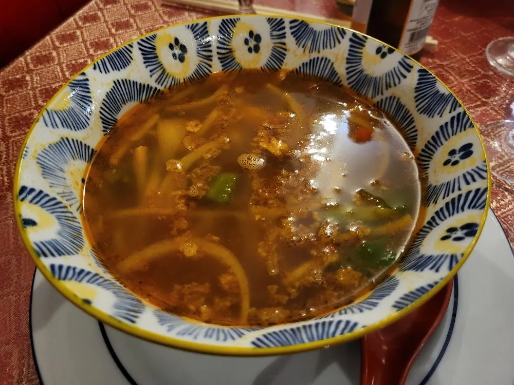 Soupe Thaï Aux Crevettes